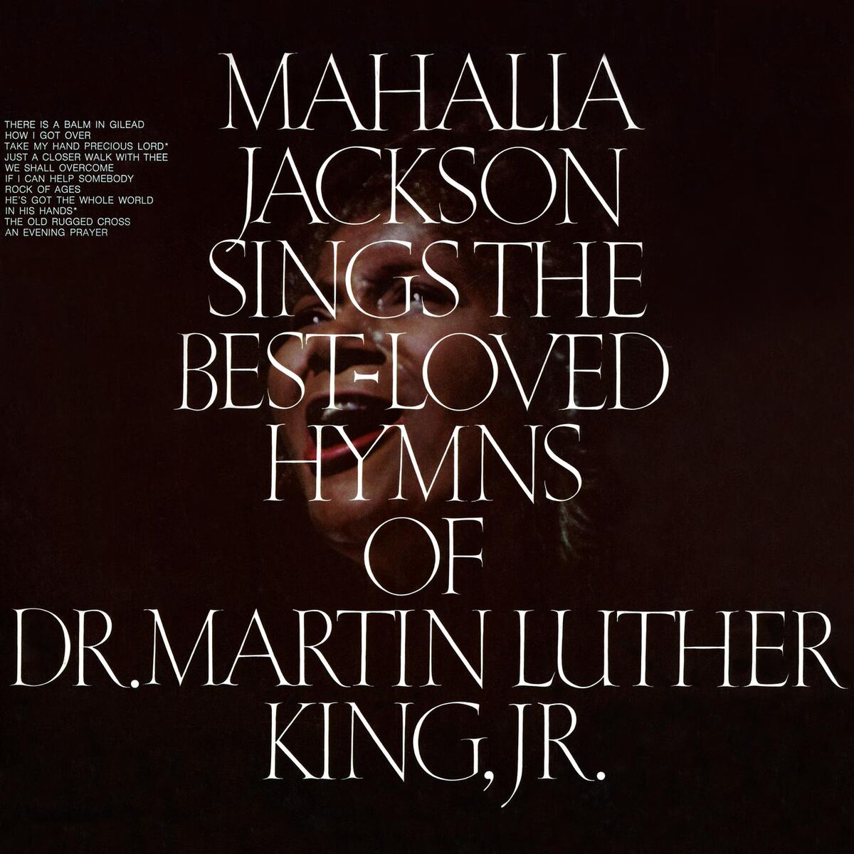 Album cover of Sings the Best-Loved Hymns of Dr. Martin Luther King, Jr.