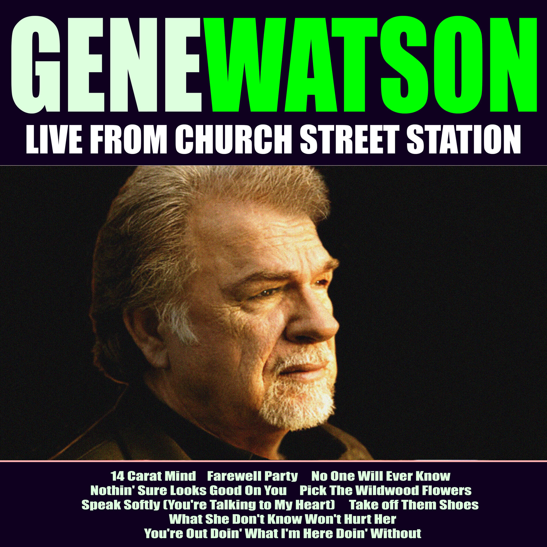 Album cover of Gene Watson Live From Church Street Station