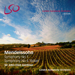 Cover of Mendelssohn: Symphony No. 1, Symphony No. 4 "Italian"