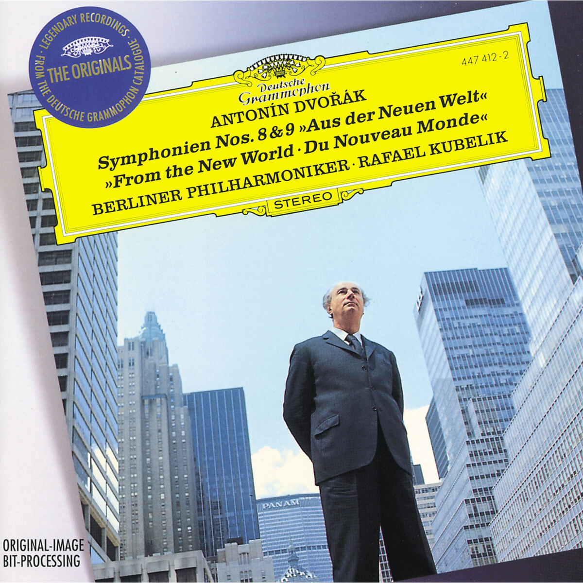 Album cover of Dvorák: Symphony Nos. 8 & 9 
