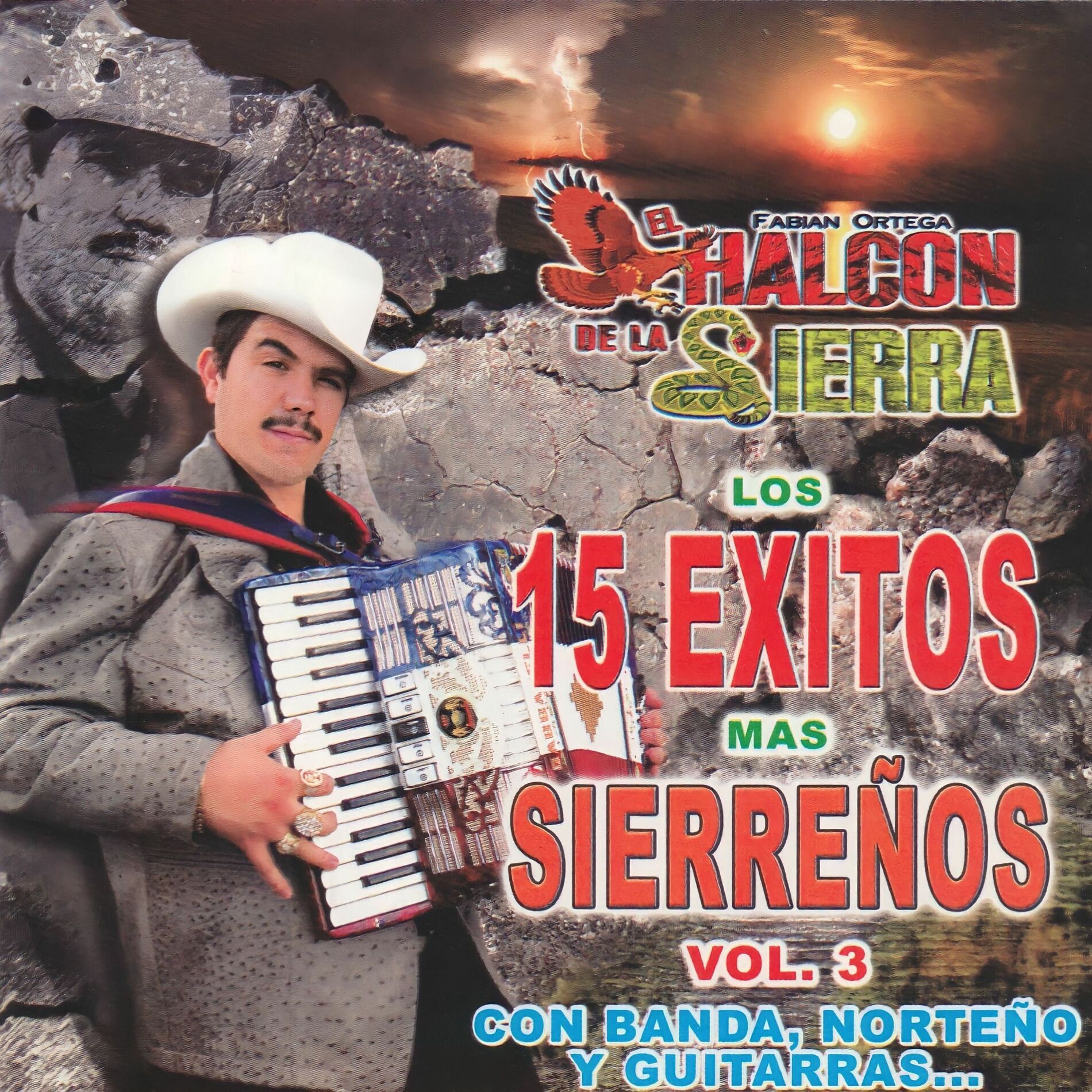 Album cover of Los 15 Exitasos Mas Sierrenos (Vol.3)