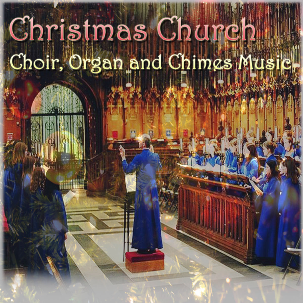 Christmas Church Choir Organ & Chimes Music - Christmas