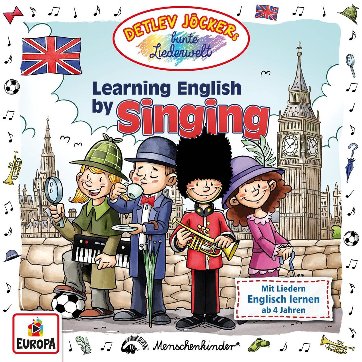 Album cover of Learning English by Singing