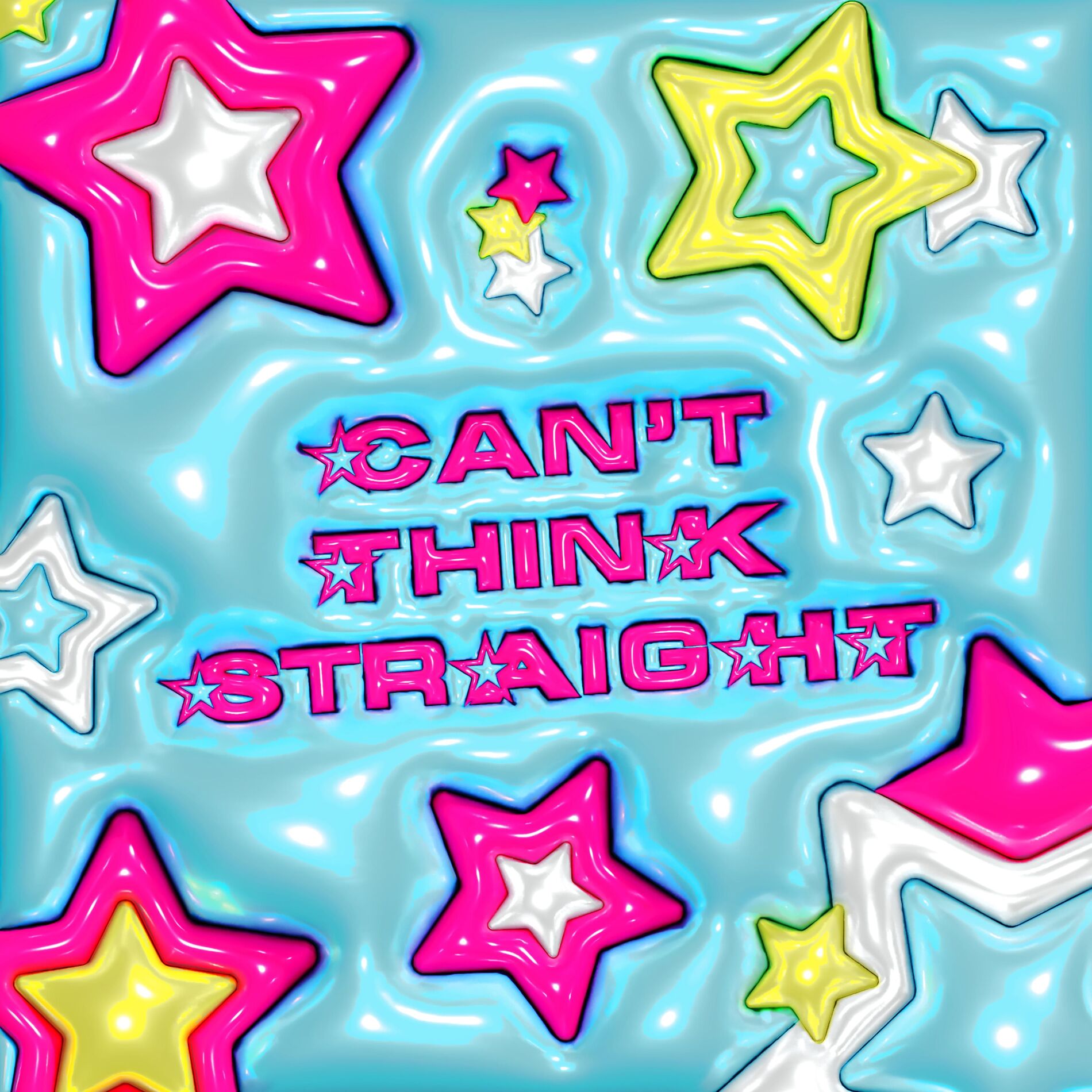 Album cover of can't think straight