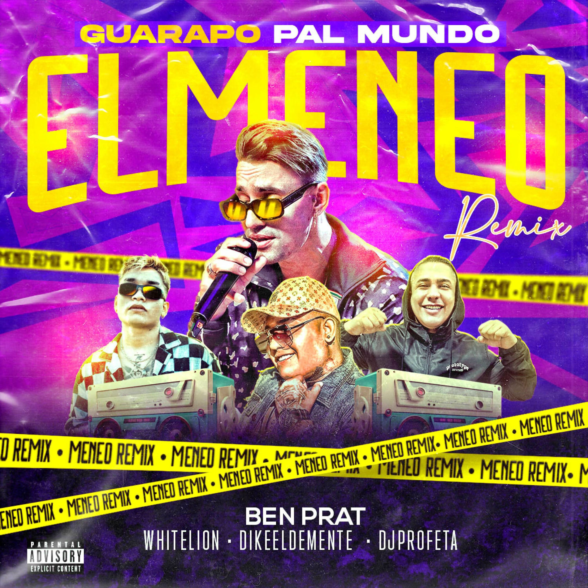 Album cover of Guarapo Pal Mundo (El Meneo) (feat. Dike el Demente, DJ Profeta & White Lion)