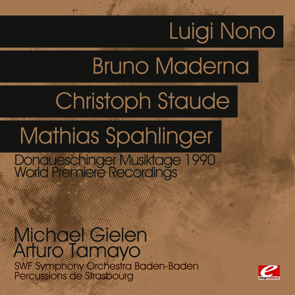 Picture of Donaueschinger Musiktage 1990 - World Premiere Recordings (Digitally Remastered)
