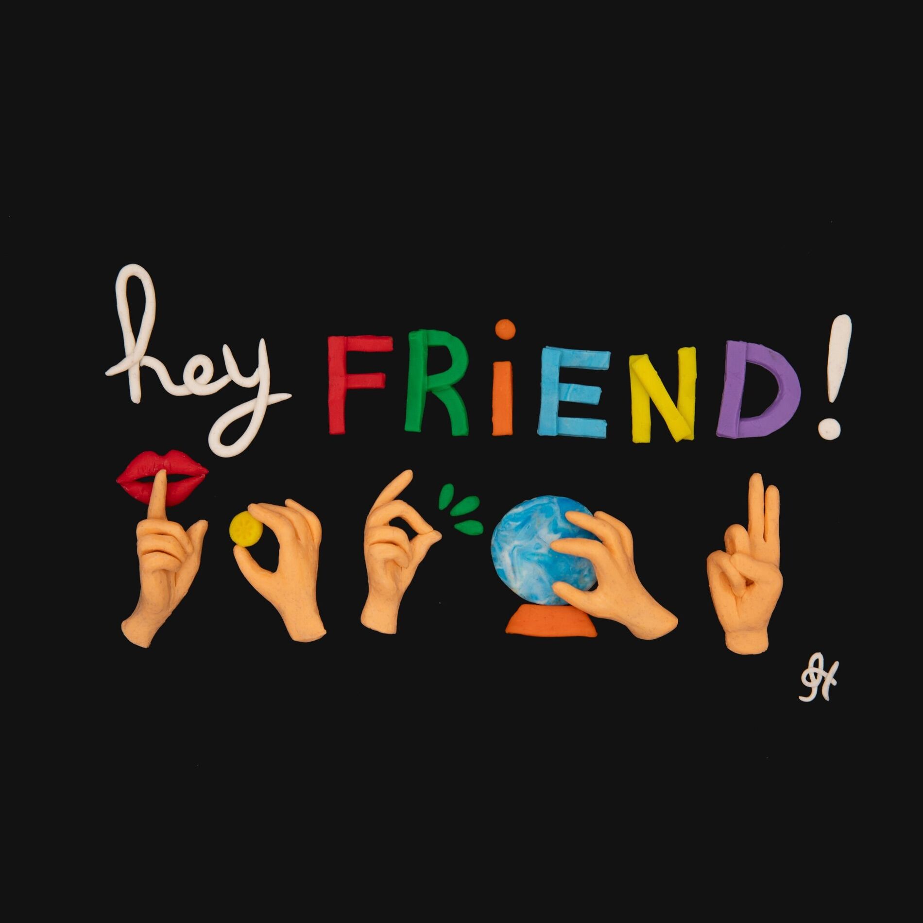Album cover of Hey Friend !