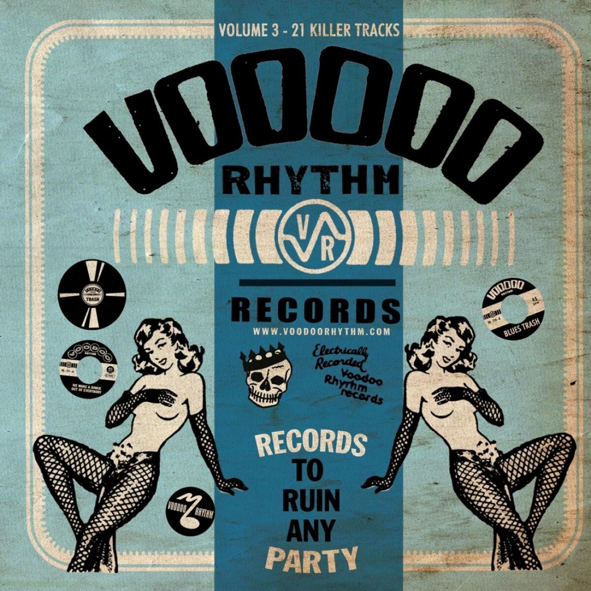Album cover of Voodoo Rhythm Records: Records to Ruin Any Party, Vol. 3
