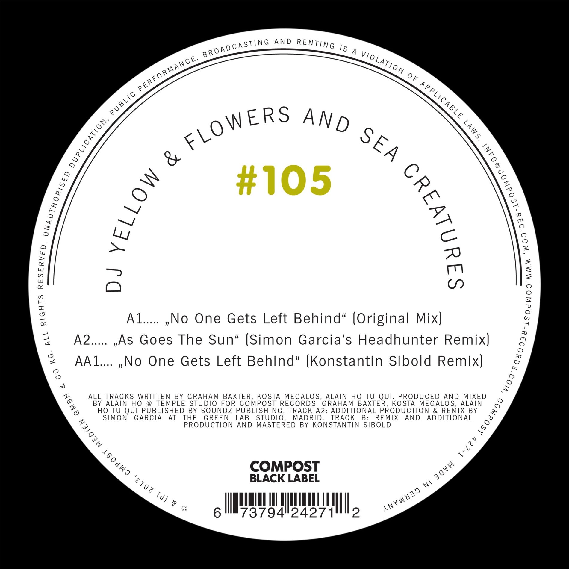 Album cover of Compost Black Label #105