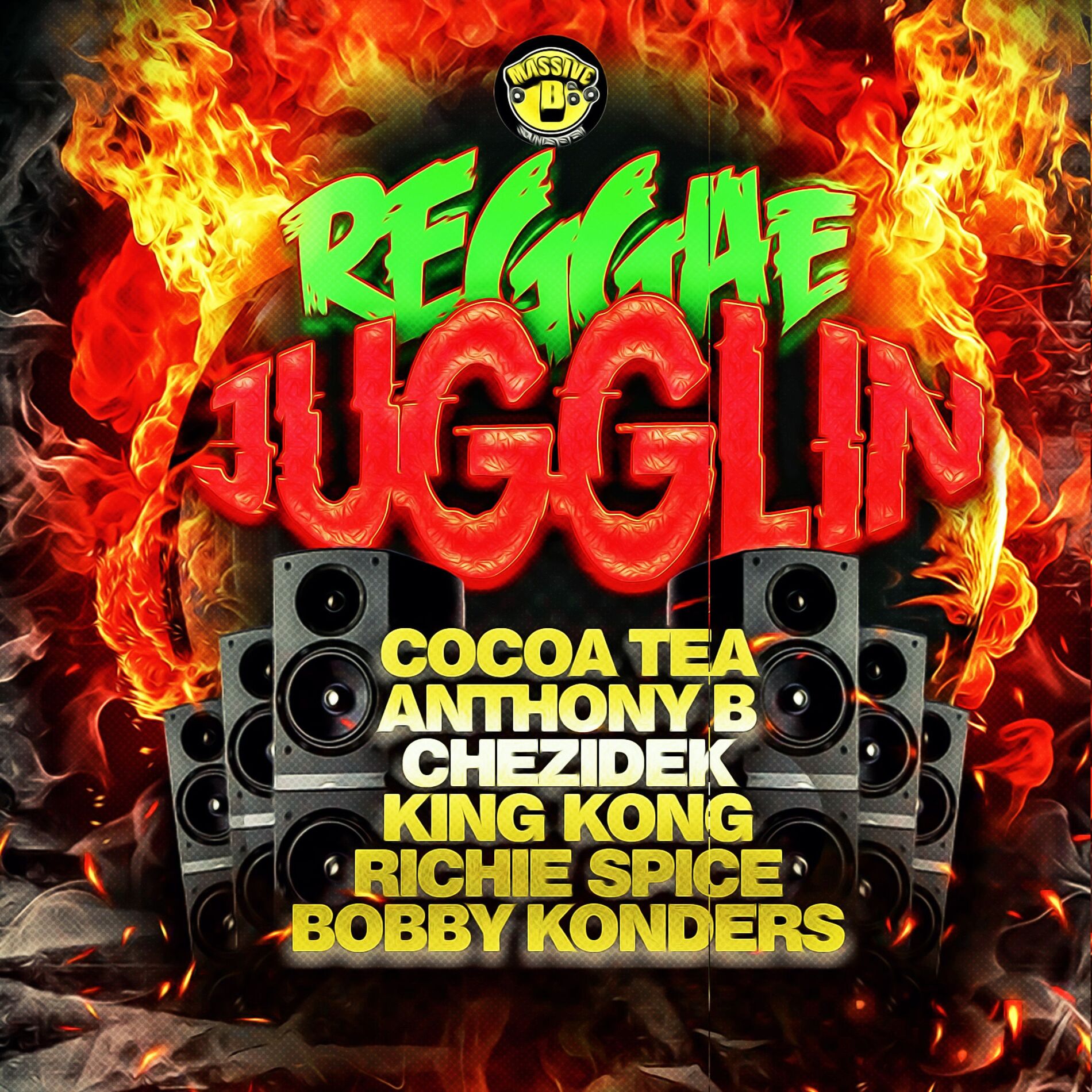 Album cover of Reggae Jugglin