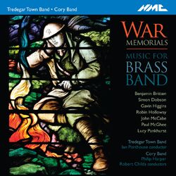 Cover of War Memorials: Music for Brass Band
