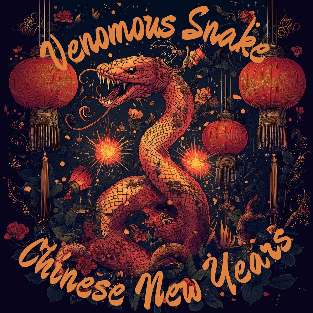 Picture of Venomous Snake Chinese New Years