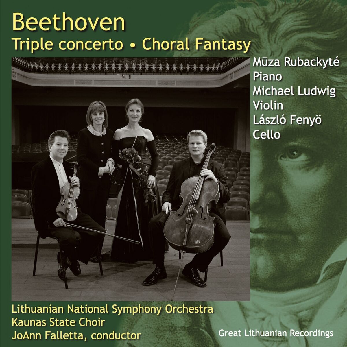 Album cover of Beethoven: Triple Concerto & Choral Fantasy