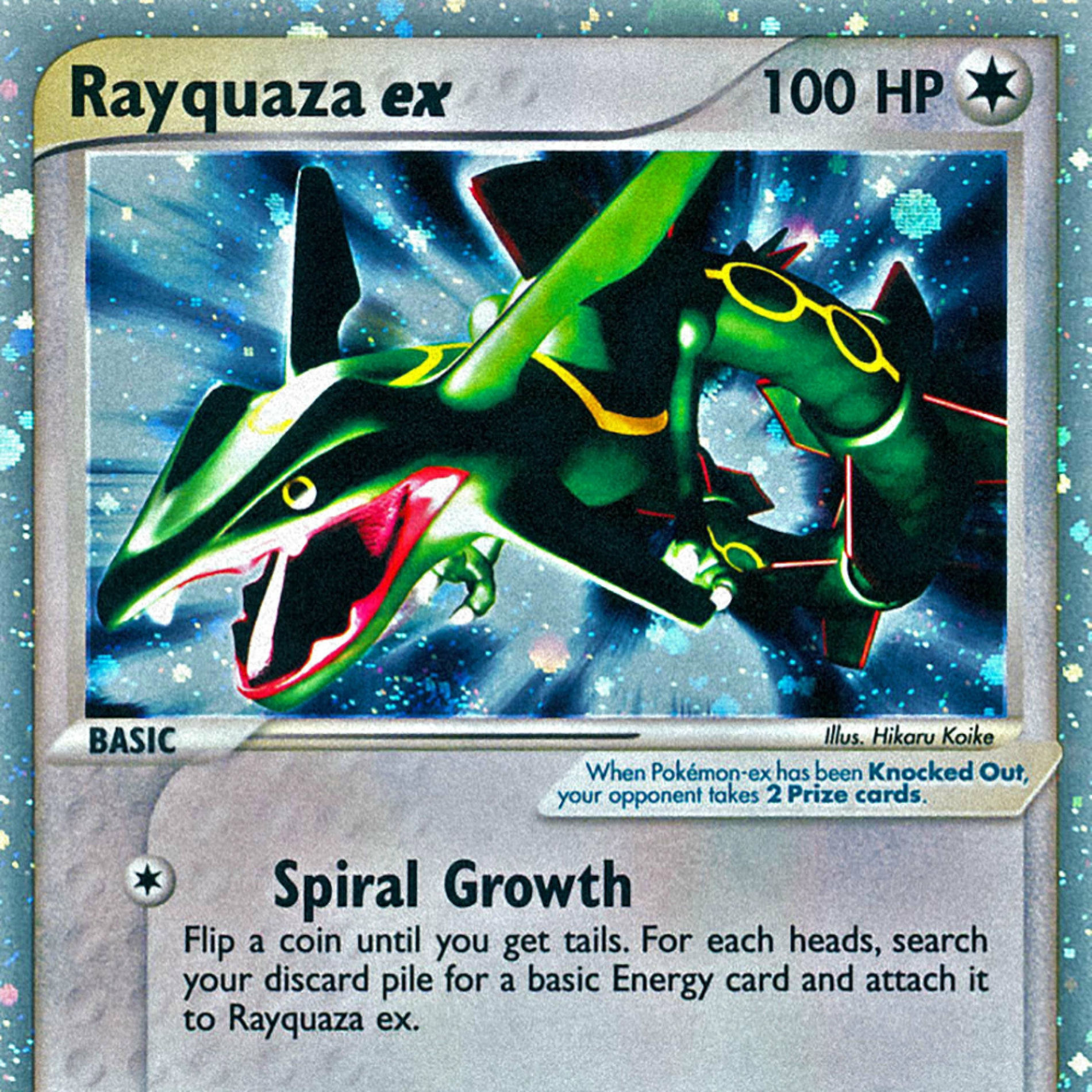 Album cover of rayquaza ex