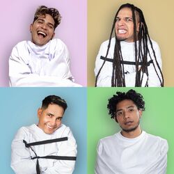 Cover of Me tienes loco (feat. Luis Piña)