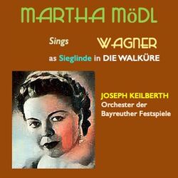 Cover of Martha Mödl sings Wagner