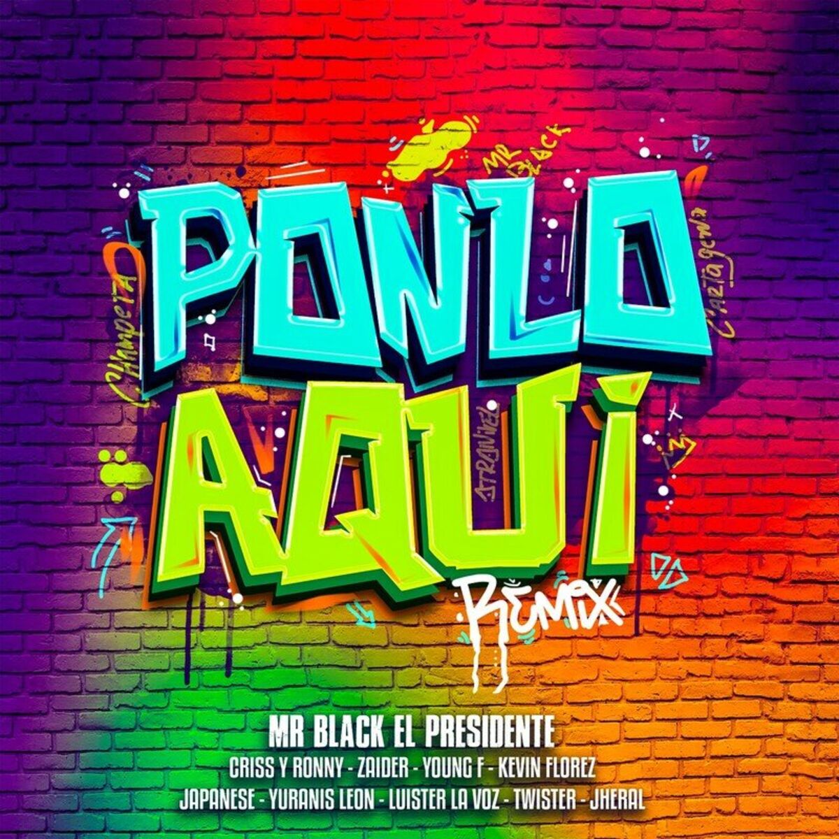 Album cover of PONLO AQUÍ (REMIX)