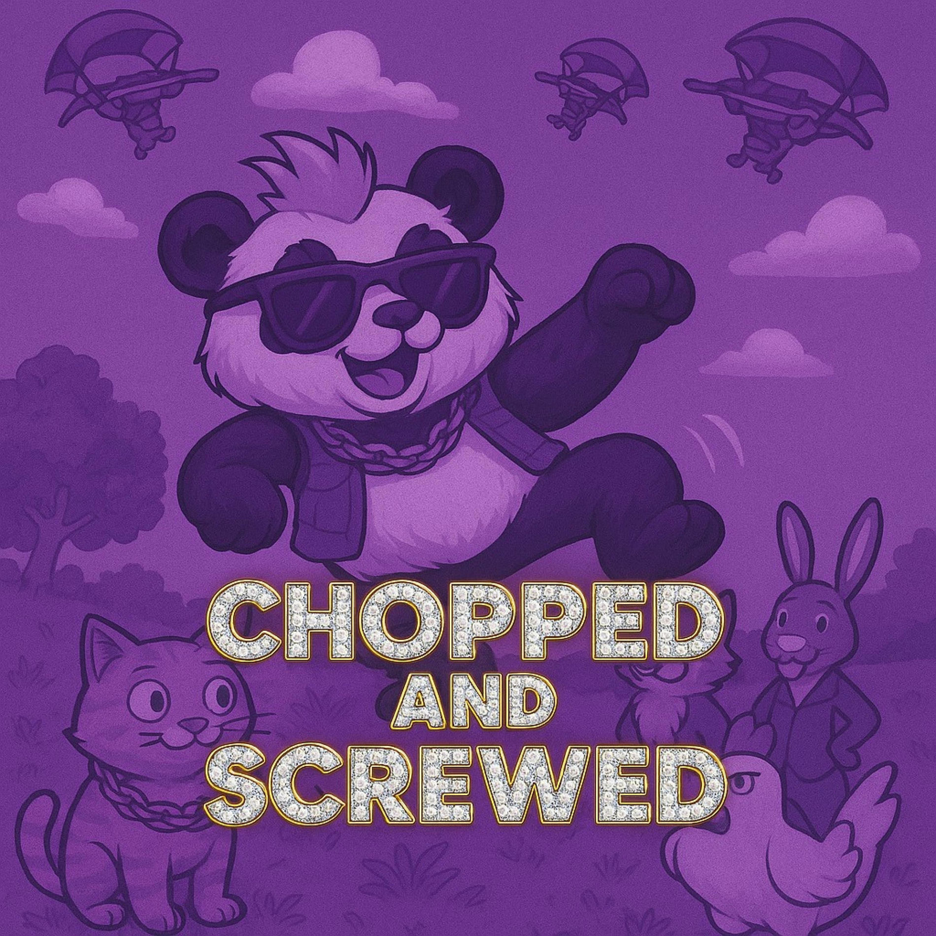 Album cover of Crunk Panda's Crunk Junt (Saturday Morning Chopped & Screwed) (feat. Jupiluxe)