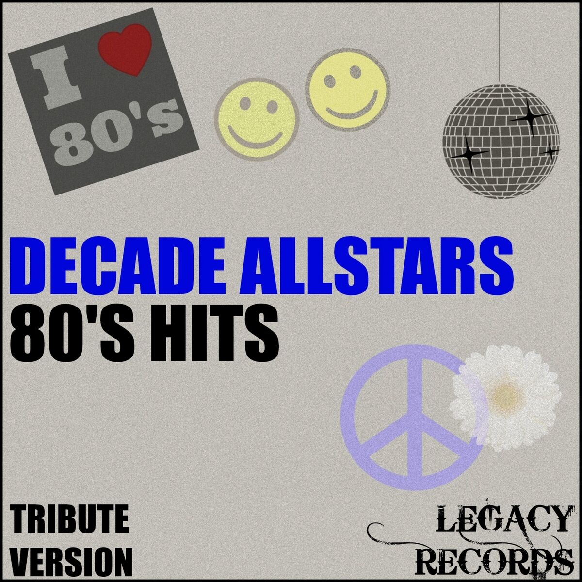 Album cover of Decades Allstars - 80's Tribute Hits