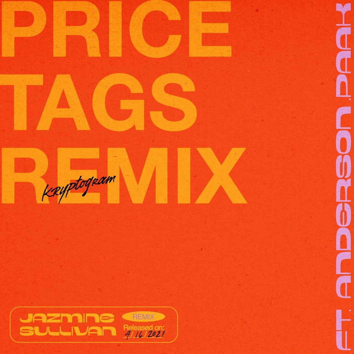 Album cover of Price Tags (feat. Anderson .Paak)
