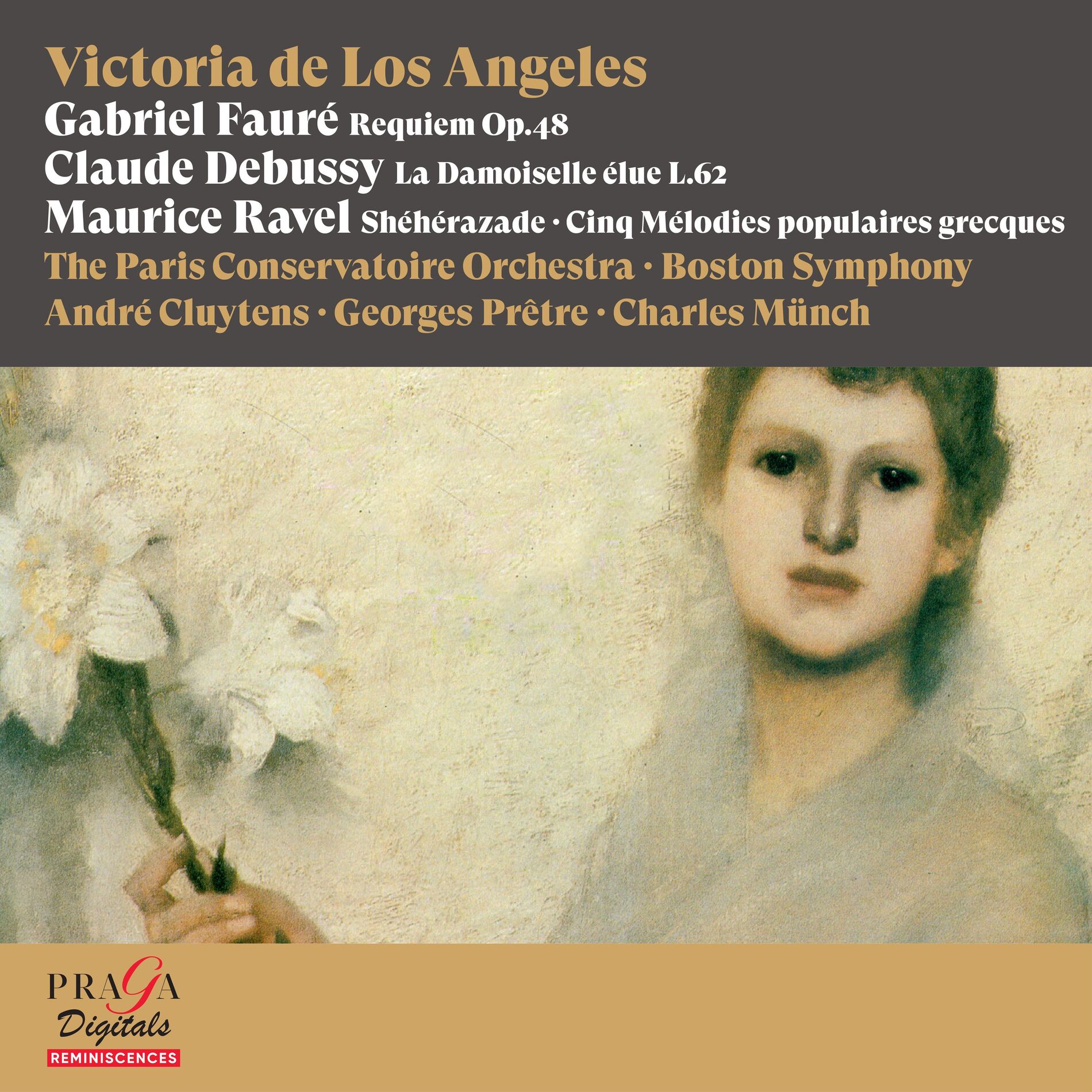 Album cover of Victoria de Los Angeles: Fauré, Debussy & Ravel