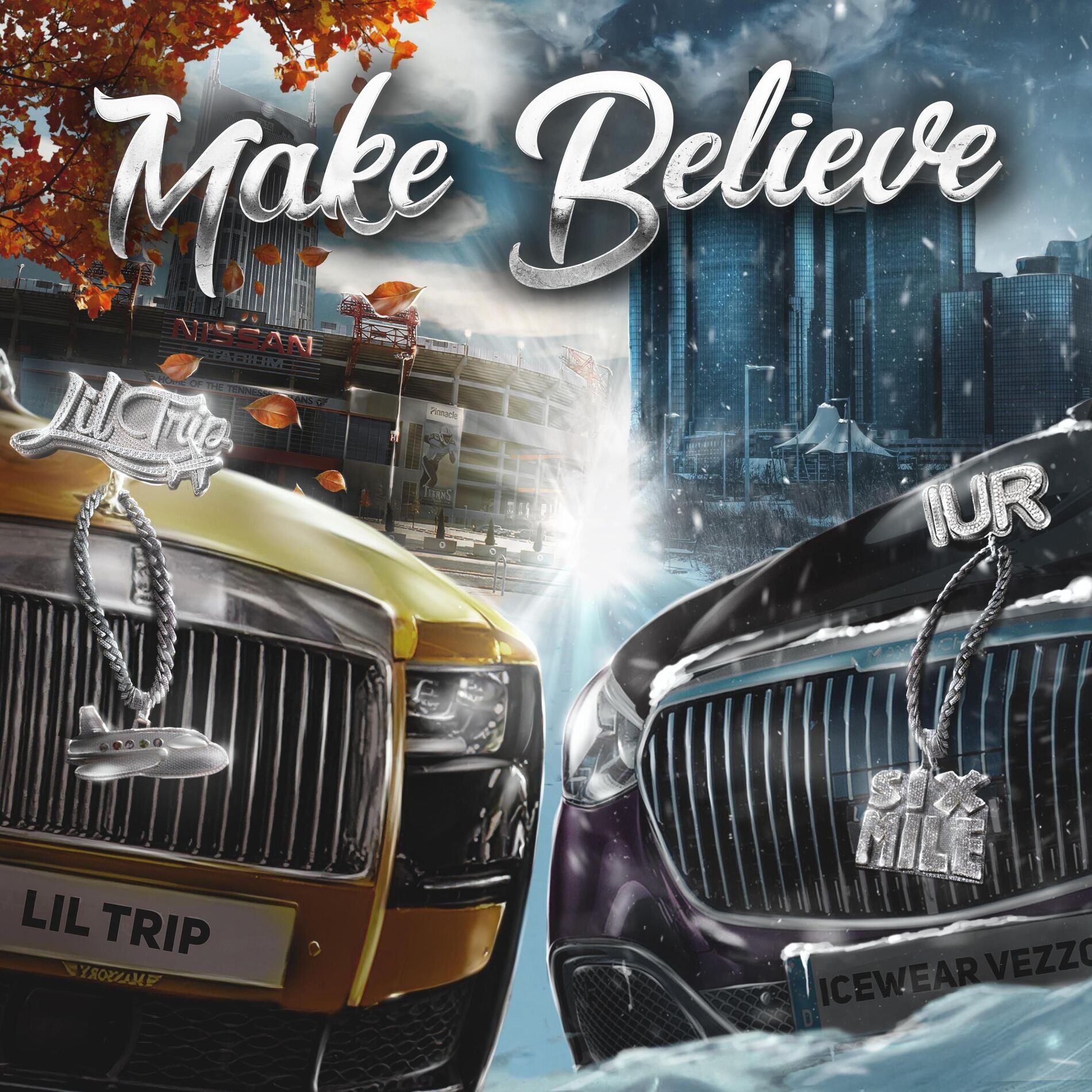 Album cover of Make Believe (feat. Icewear Vezzo)