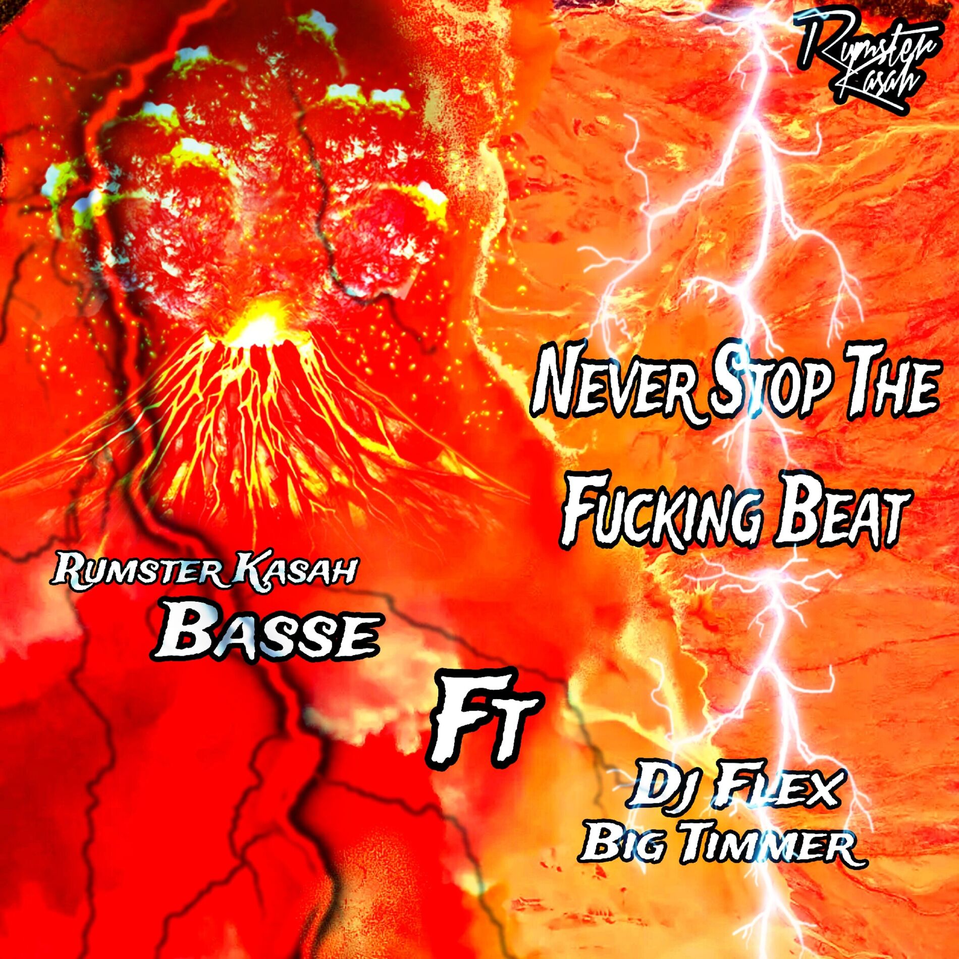 Album cover of Never Stop The Fucking Beat