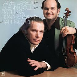Cover of Bach: The Six Sonatas for Violin and Harpsichord, BWV 1014-1019 (Gould Remastered)