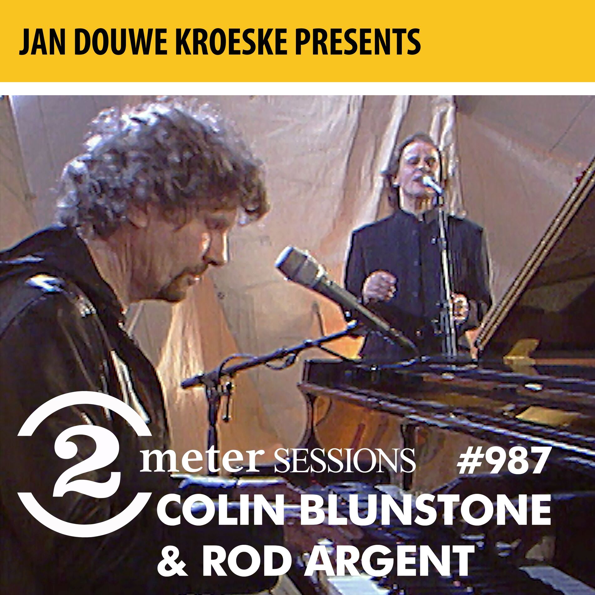 Album cover of Jan Douwe Kroeske presents: 2 Meter Session #987 - The Zombies: Colin Blunstone & Rod Argent