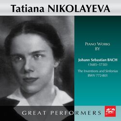 Cover of Bach: The Inventions and Sinfonias, BWVV 772-801