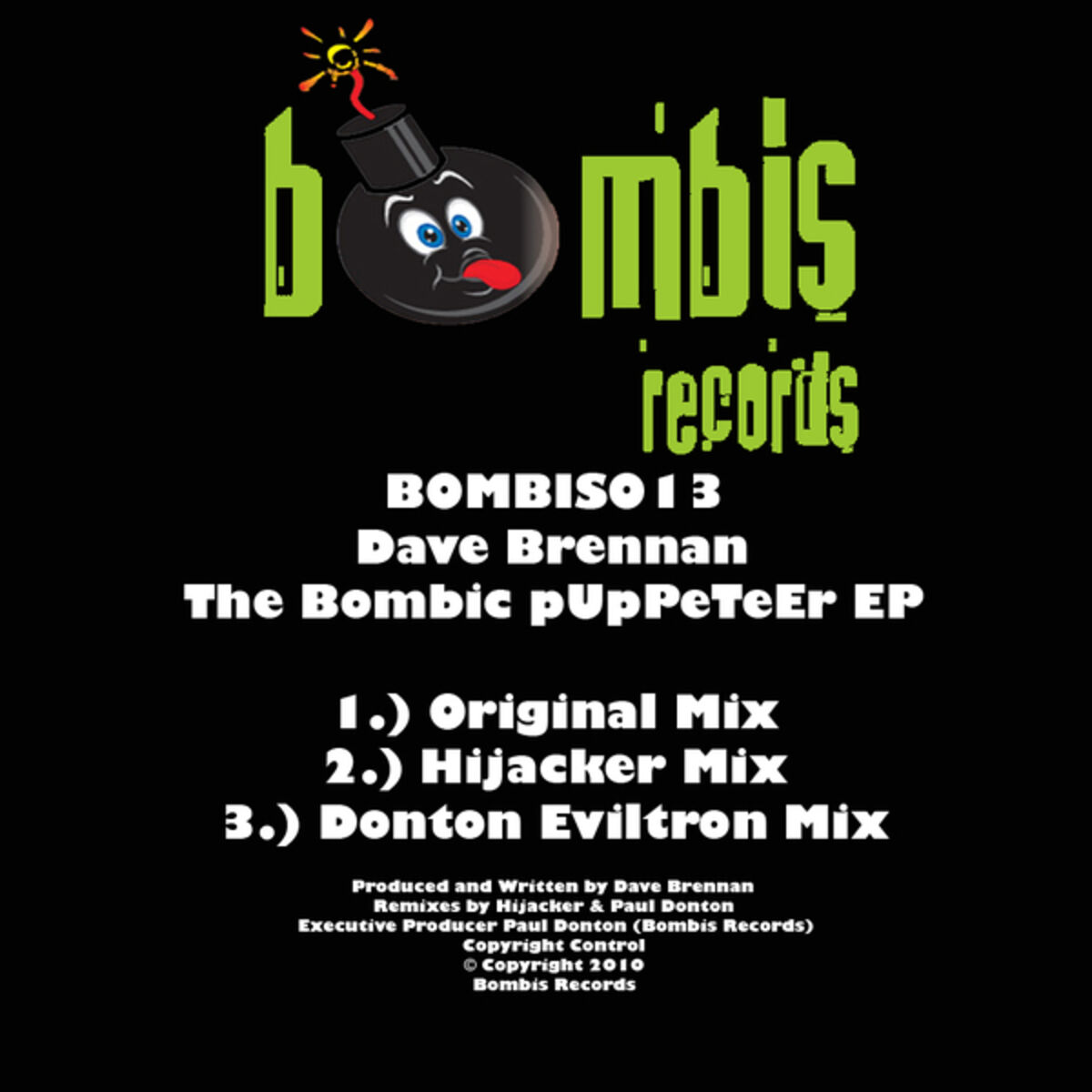Album cover of The Bombic Puppeteer EP