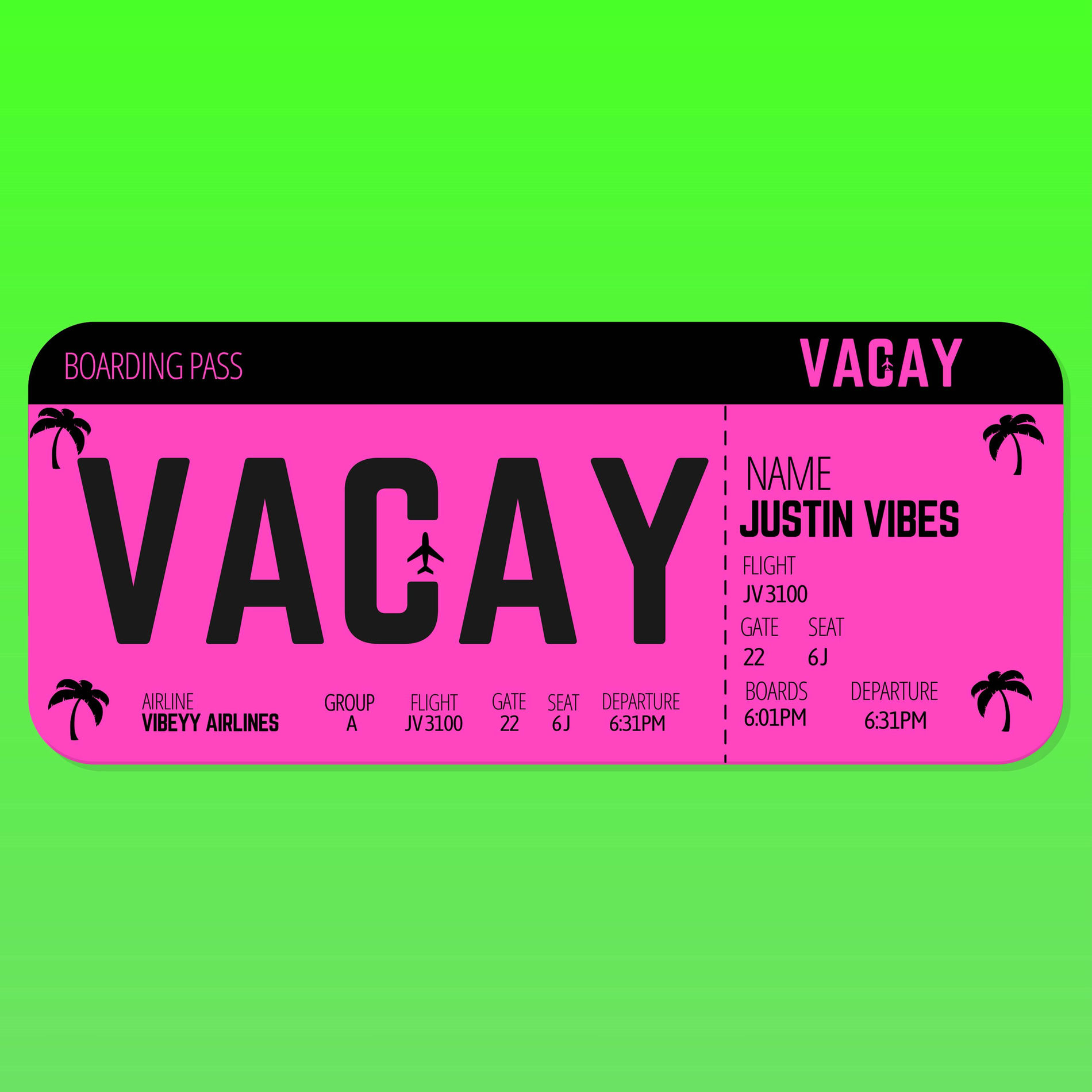 Album cover of Vacay