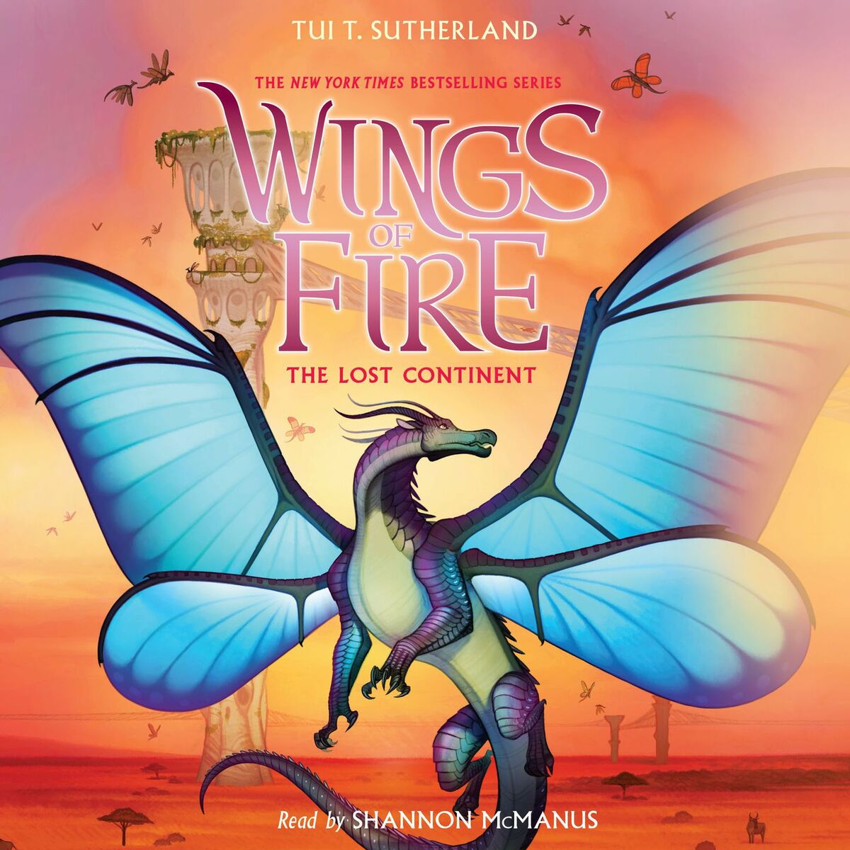 Album cover of The Lost Continent - Wings of Fire 11 (Unabridged)