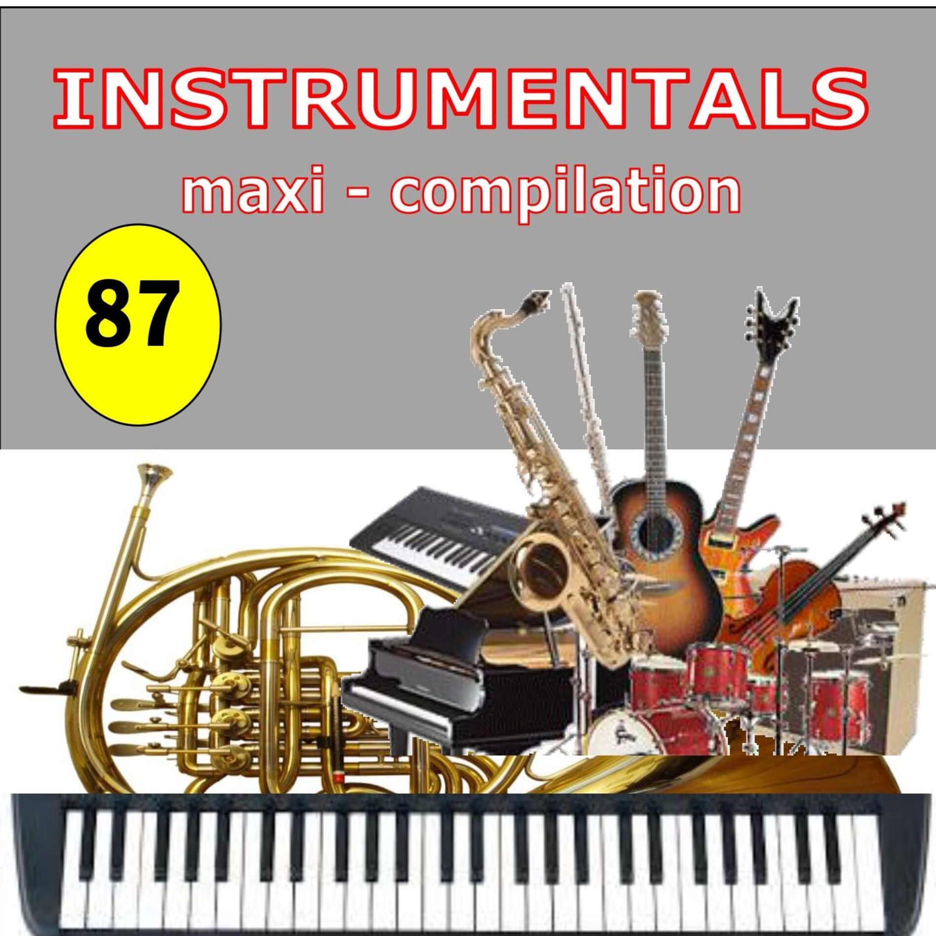 Album cover of Instrumentals Maxi-Compilation 87