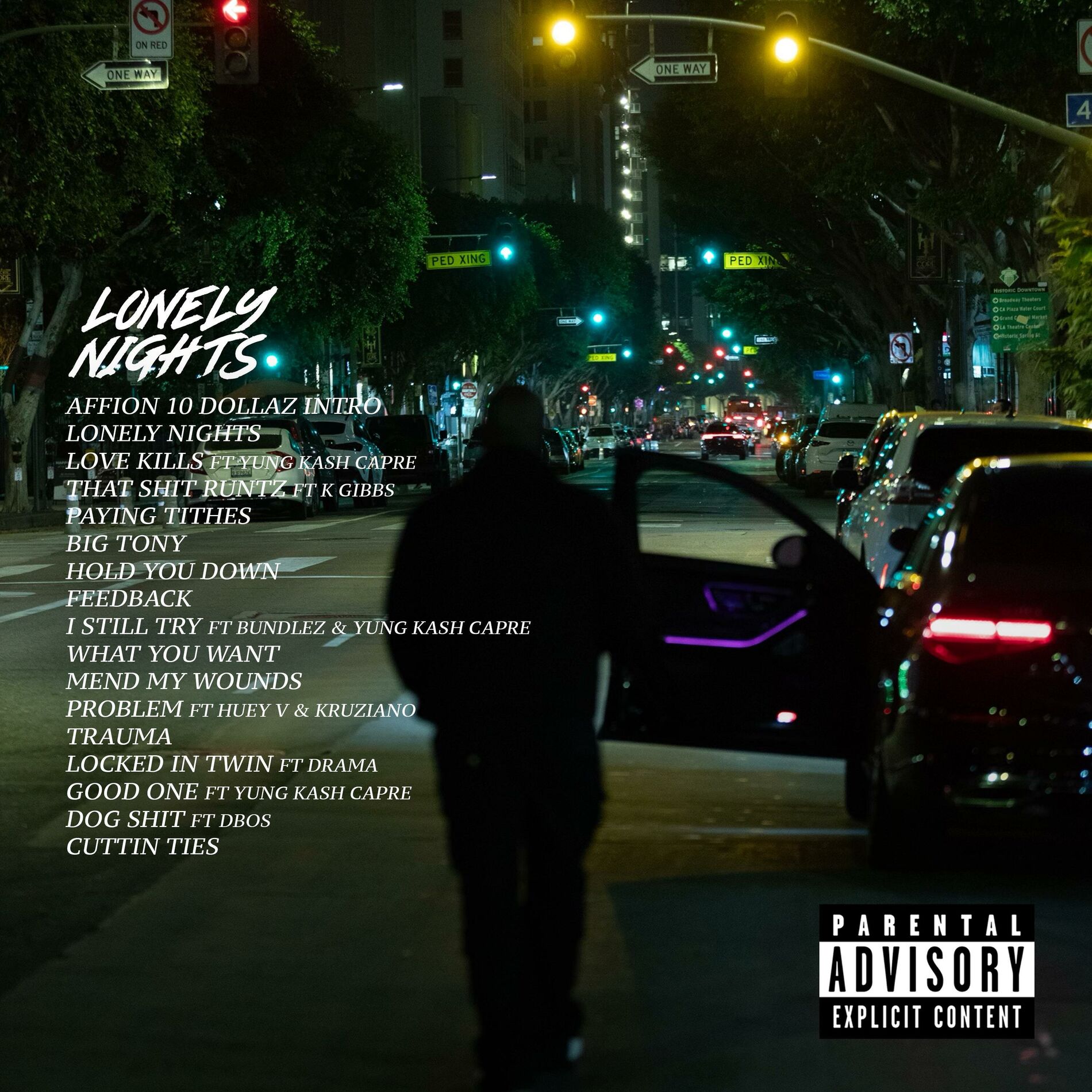 Album cover of LONELY NIGHTS