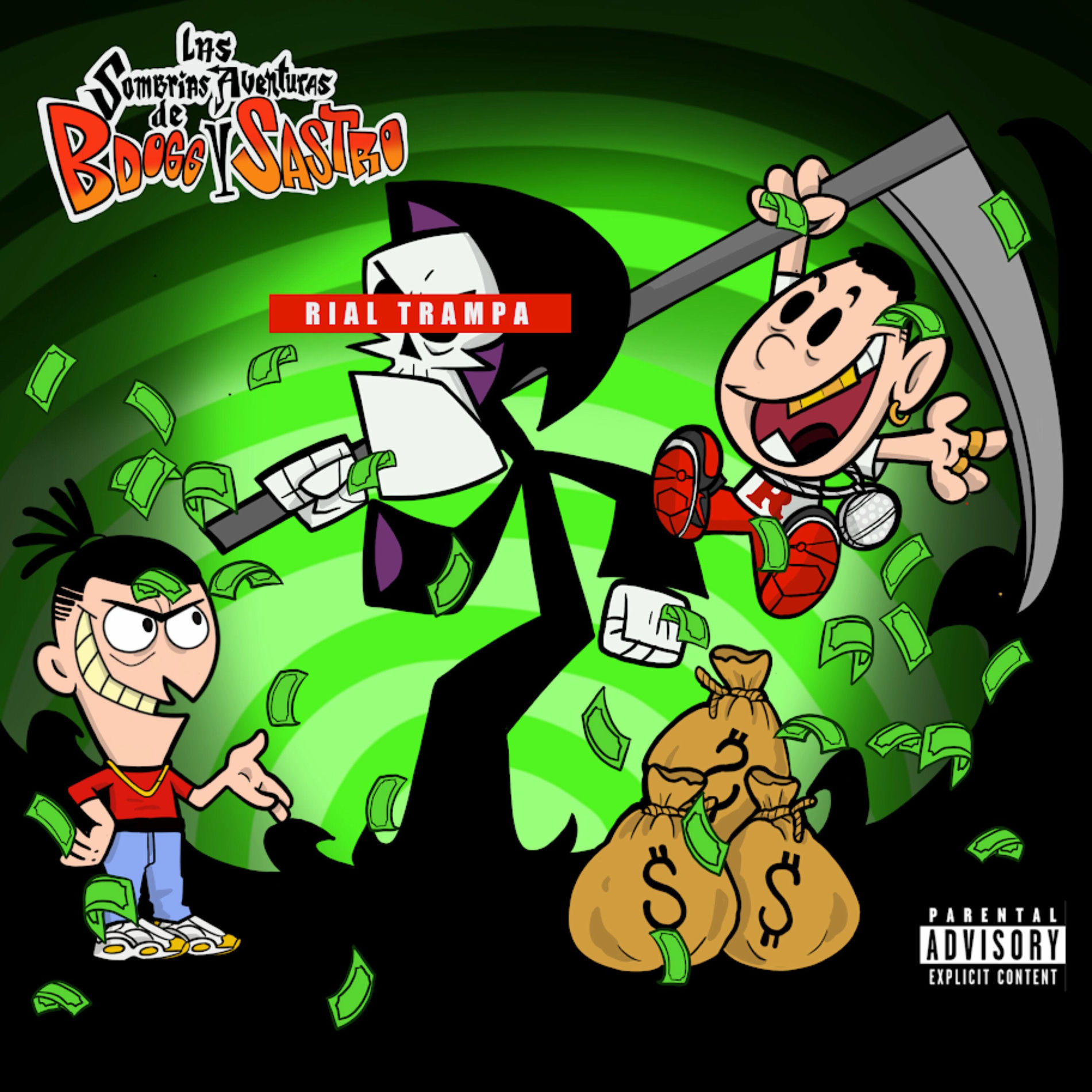 Album cover of LAS SOMBRIAS AVENTURAS DE BDOGG & SASTRO