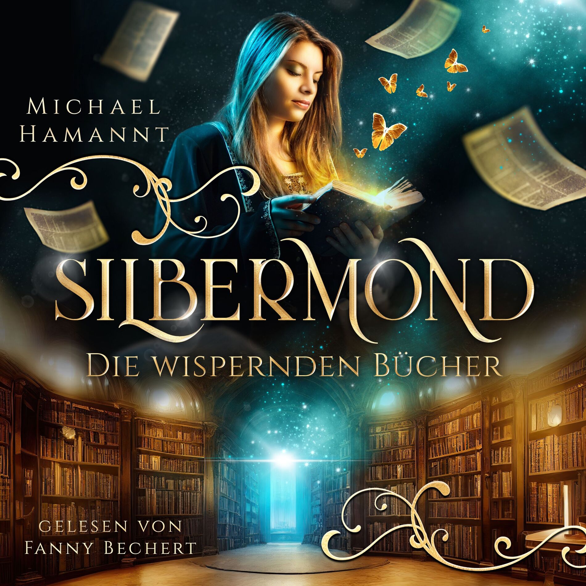 Album cover of Die Wispernden Bücher - Silbermond (Die Wispernden Bücher 1)