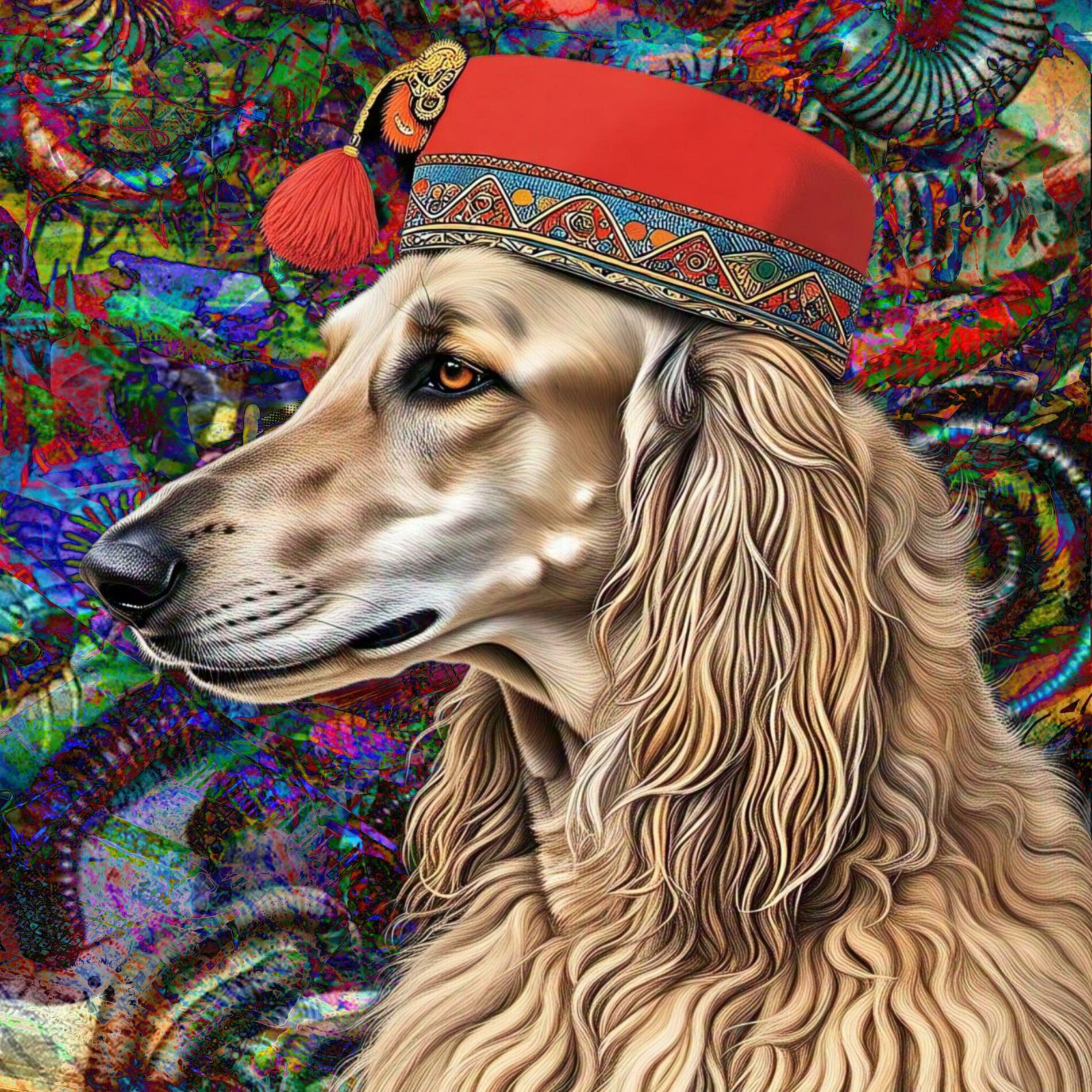 Album cover of Short-haired Afghan Male Dog