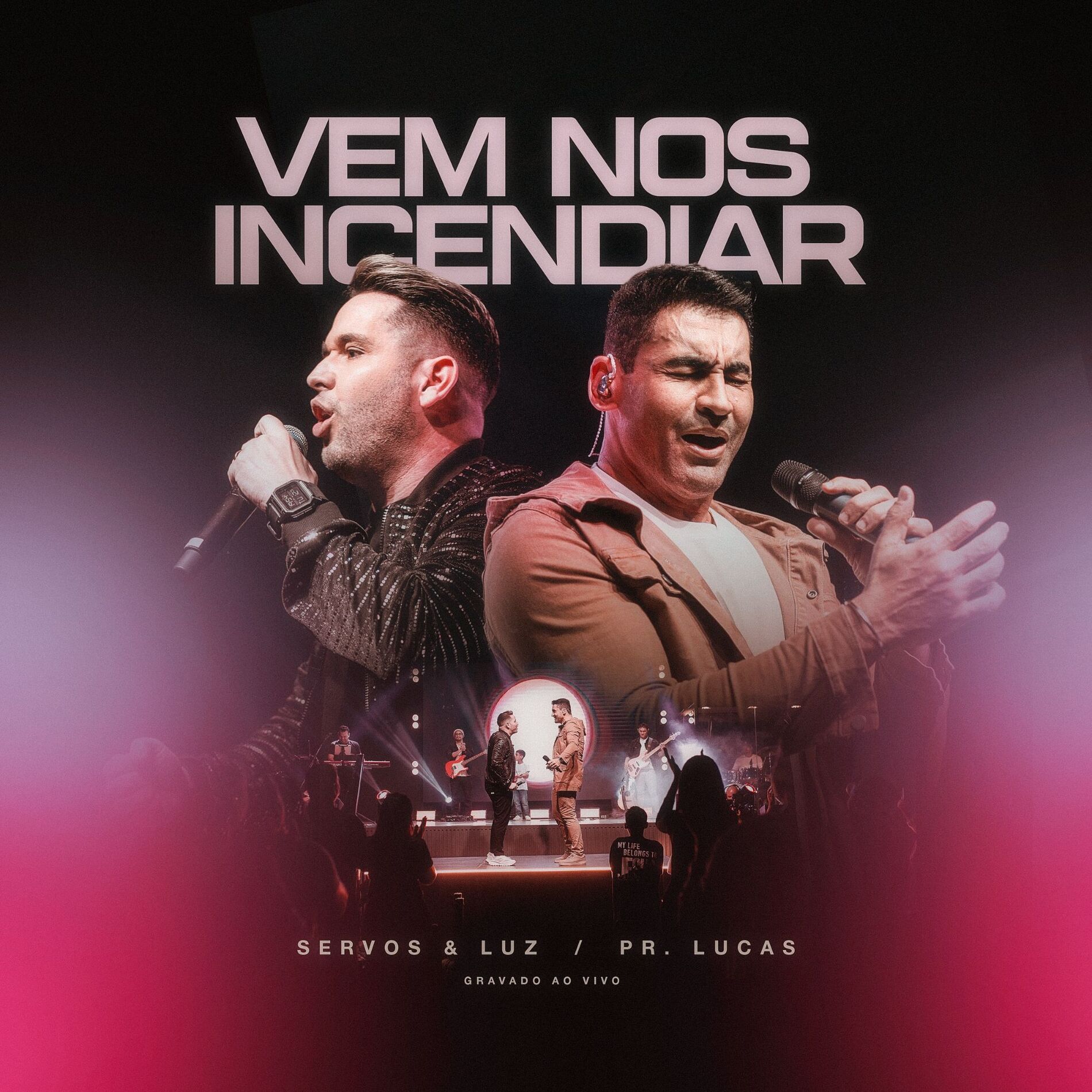Album cover of VEM NOS INCENDIAR (feat. Pr. Lucas) (Ao Vivo)
