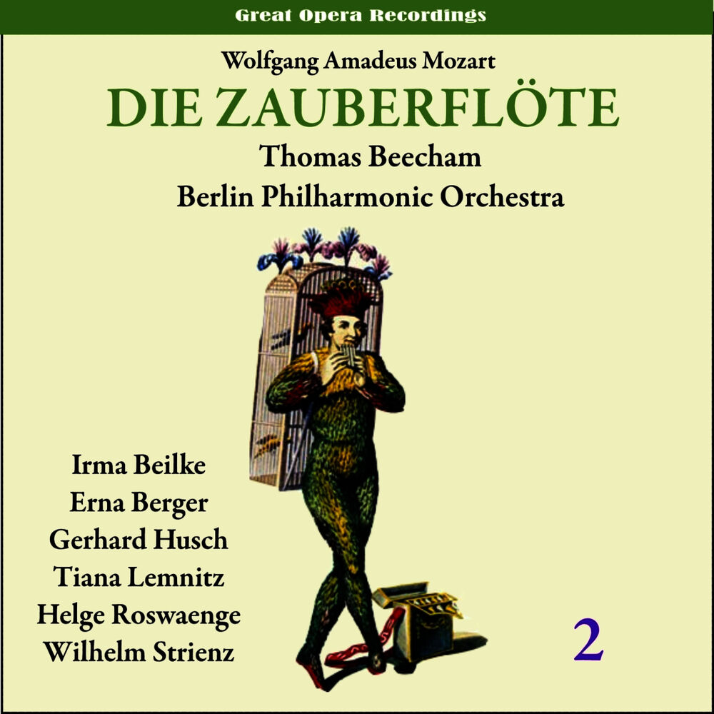 Picture of Mozart: The Magic Flute (Die Zauberflöte), Vol. 2