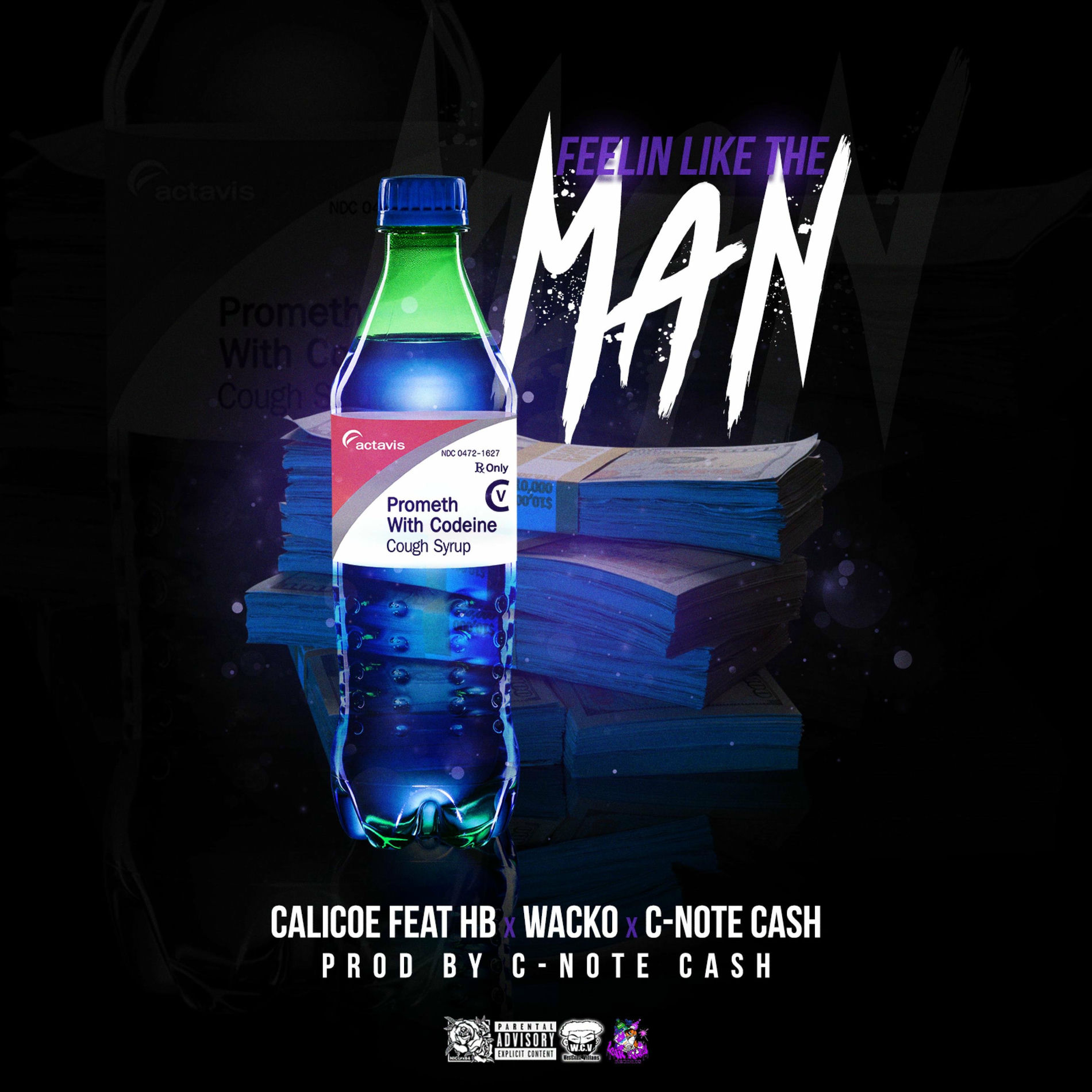 Album cover of Feelin' Like The Man (feat. Wacko, Hb & C-note Cash)