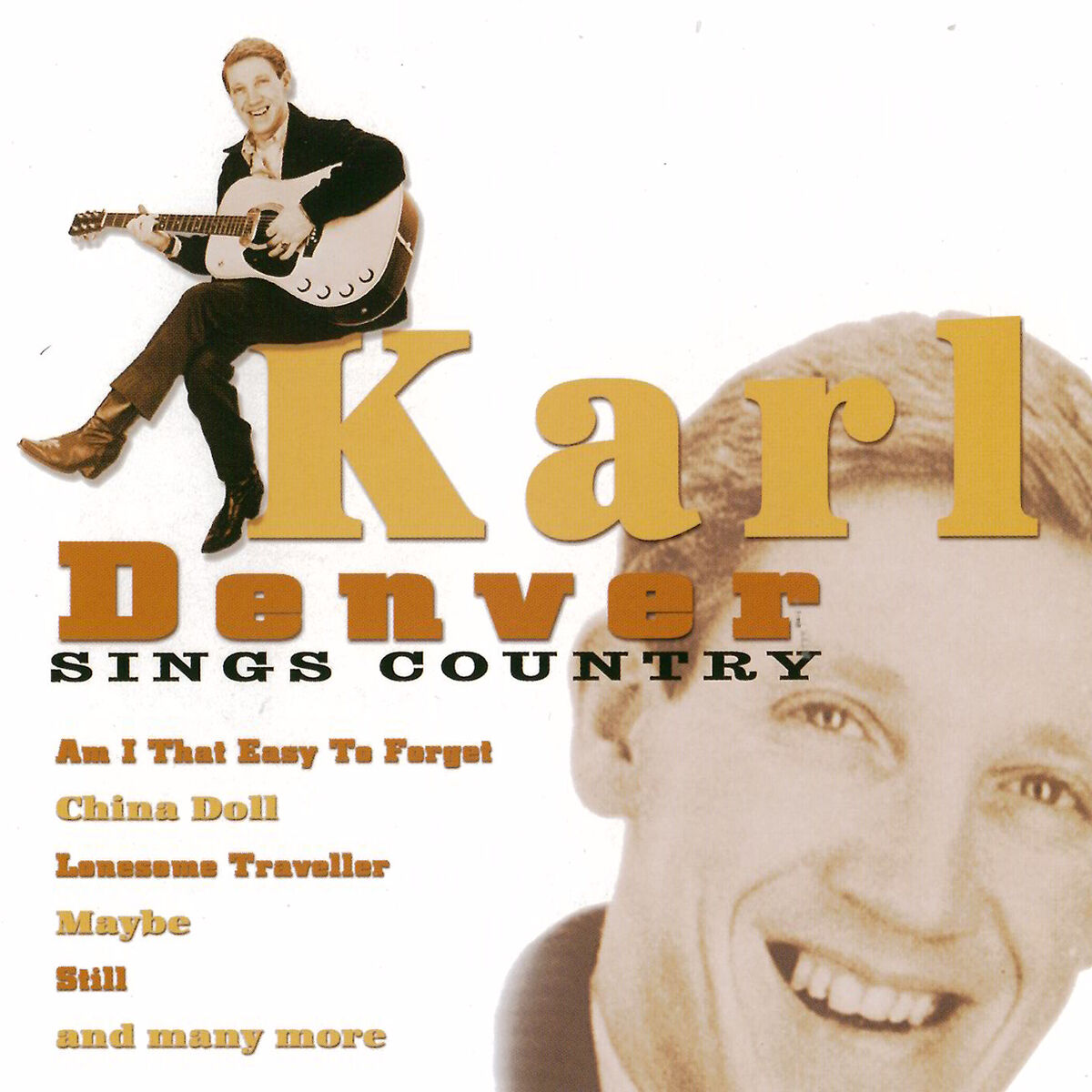Album cover of Karl Denver Sings Country