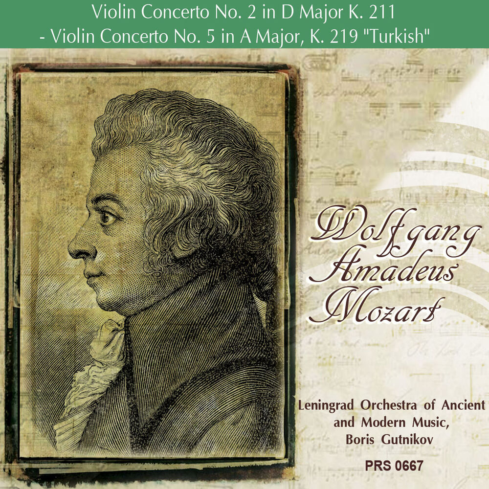 Picture of Mozart: Violin Concerto No. 2 in D Major K. 211 - Violin Concerto No. 5 in A Major, K. 219 "Turkish"