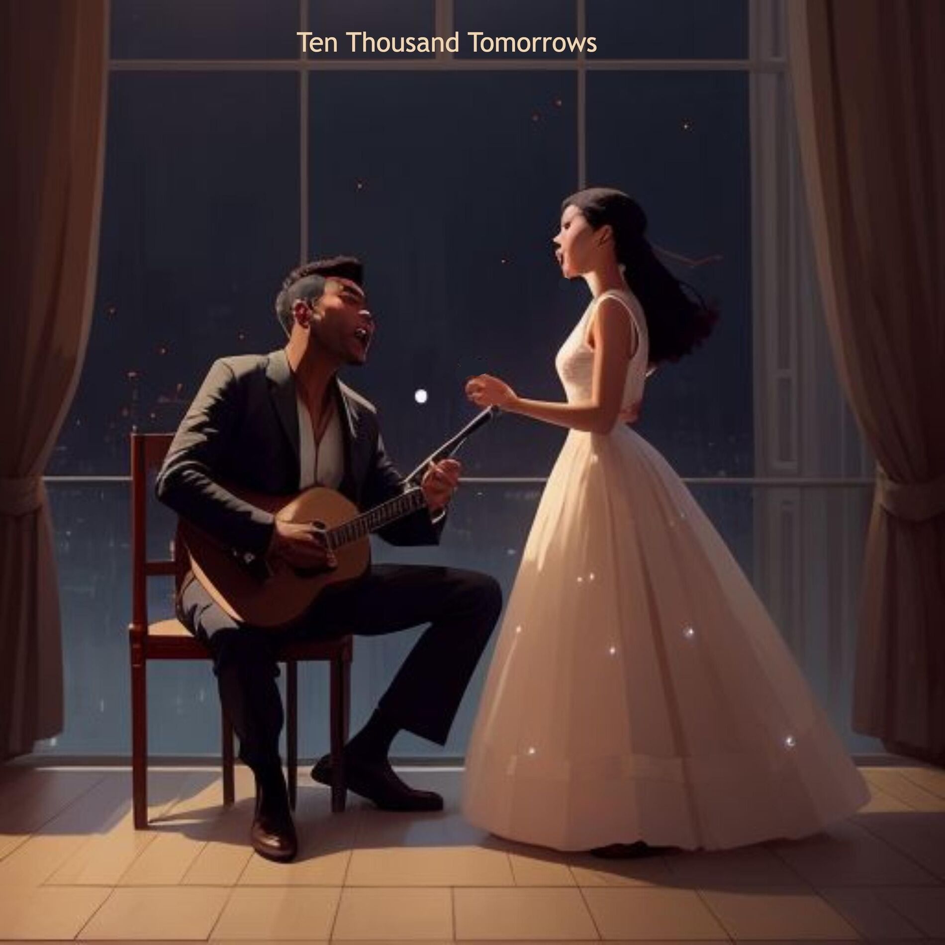 Album cover of Ten Thousand Tomorrows