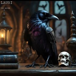 Cover of THE RAVEN (feat. 52Blu)