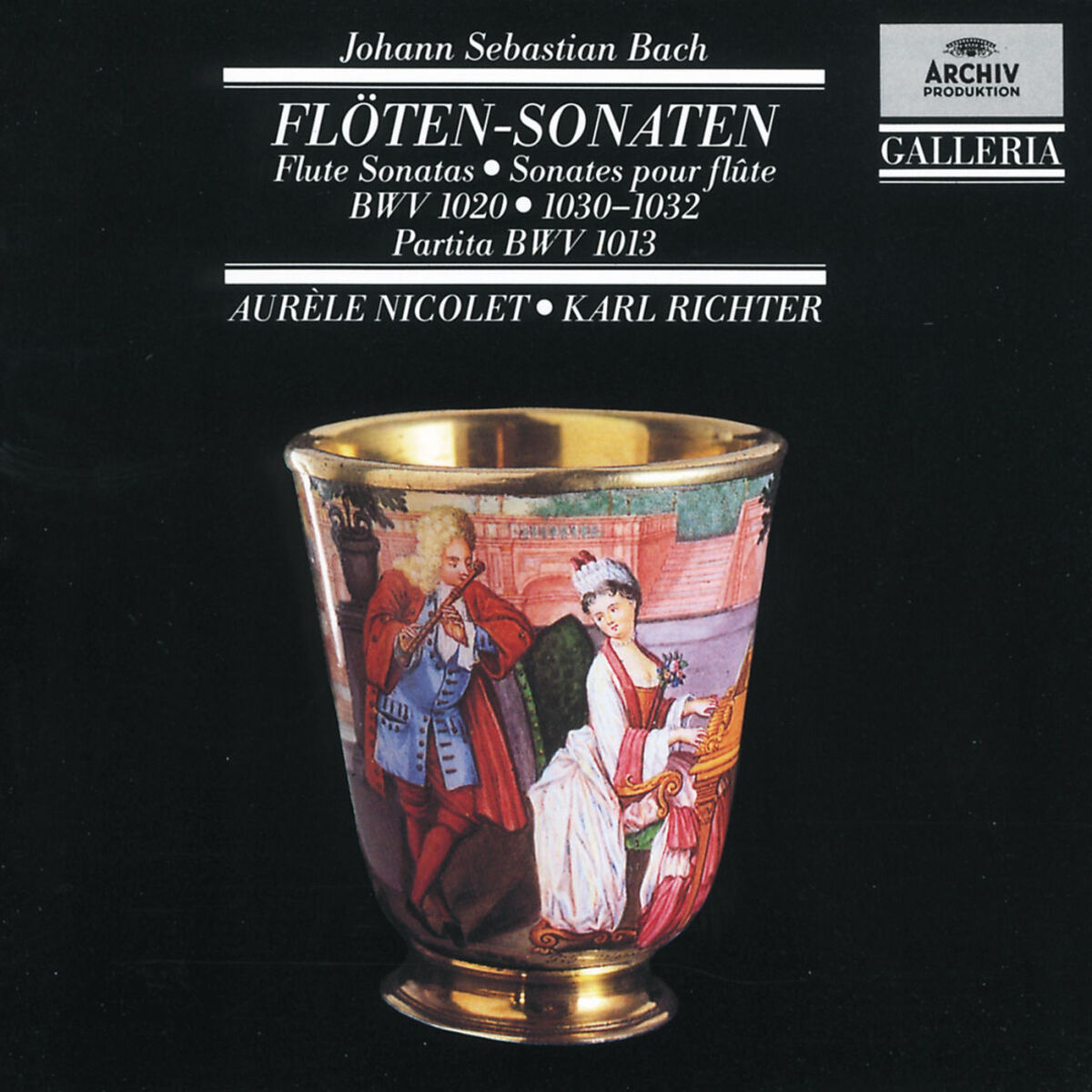 Album cover of Bach, J.S.: Flute Sonatas BWV 1020, 1030-1032; Partita BWV 1013
