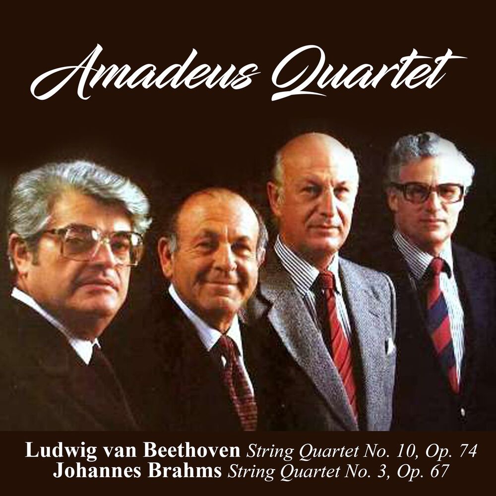Picture of Ludwig van Beethoven: String Quartet No. 10, Op. 74 / Johannes Brahms: String Quartet No. 3, Op. 67