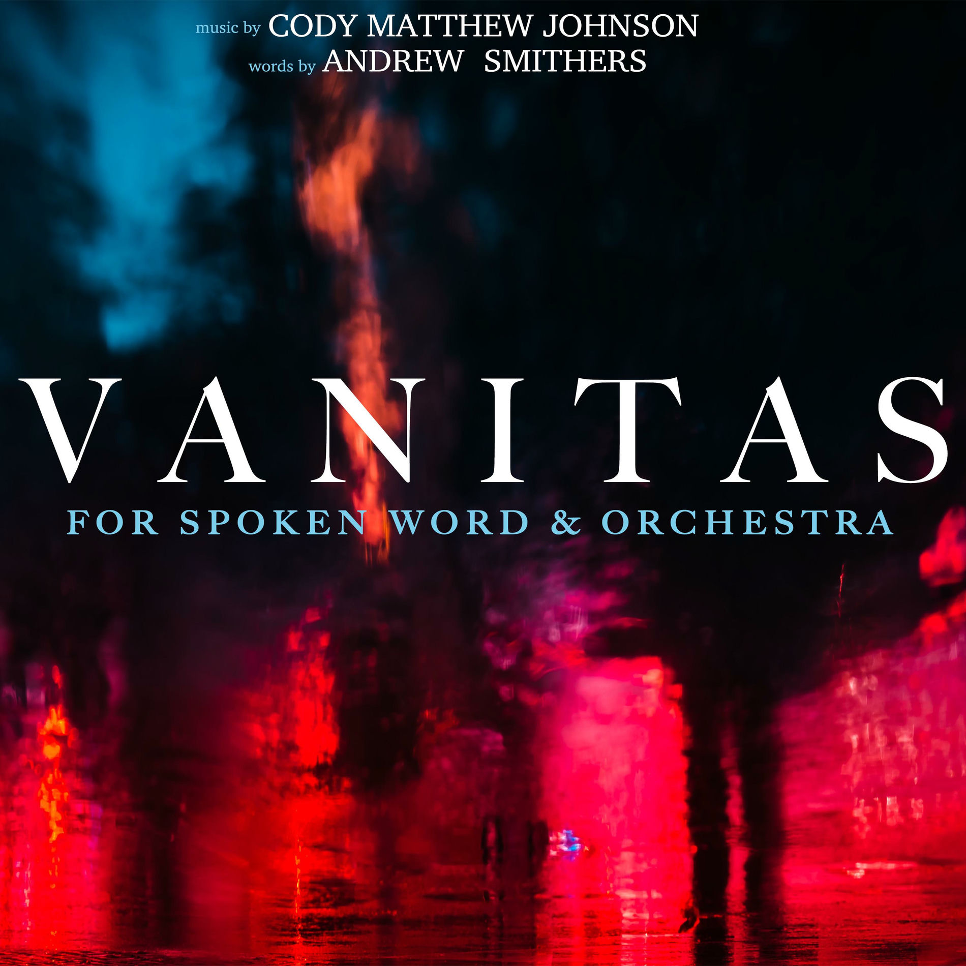 Album cover of Vanitas: For Spoken Word & Orchestra