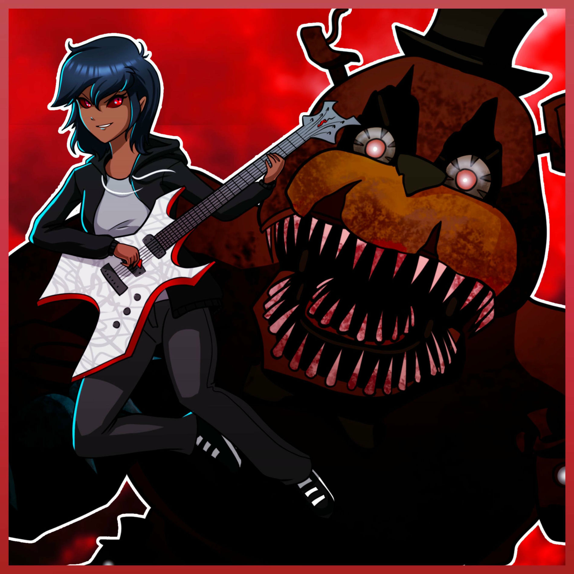 Album cover of Five Nights at Freddy's 4 Song I Got No Time (Metal)