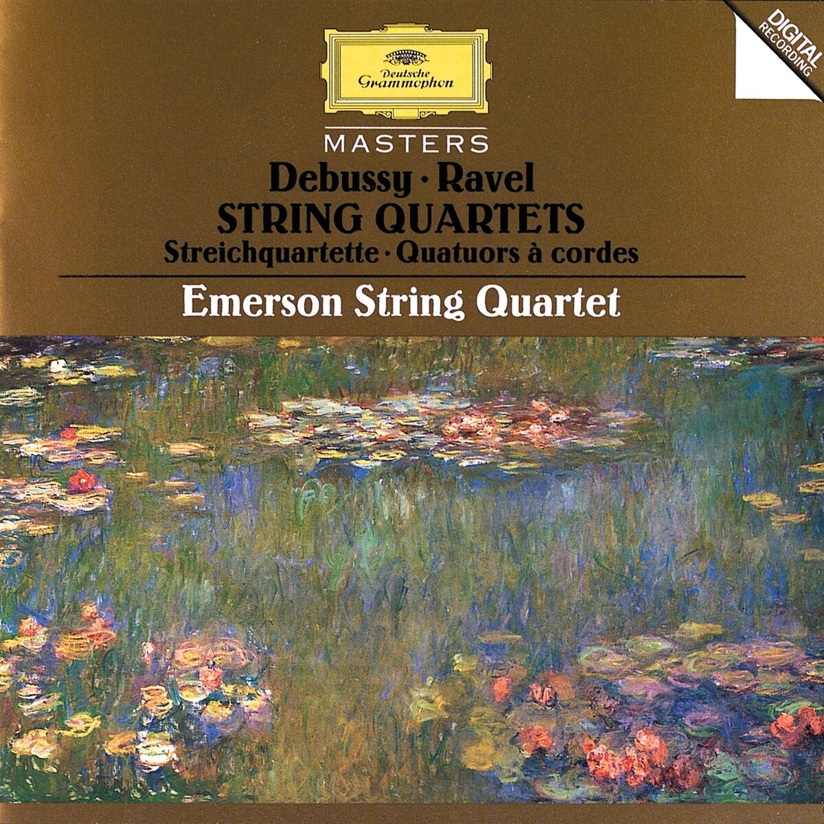 Album cover of String Quartet, M. 35 : Ravel: String Quartet, M. 35: I. Allegro moderato, très doux